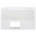 Γνήσιο Πλαστικό Laptop -  Palmrest πλαστικό -  Cover C για Asus A541 D541 F541 K541 R541 X541 λευκό με US πληκτρολόγιο χωρίς Touchpad